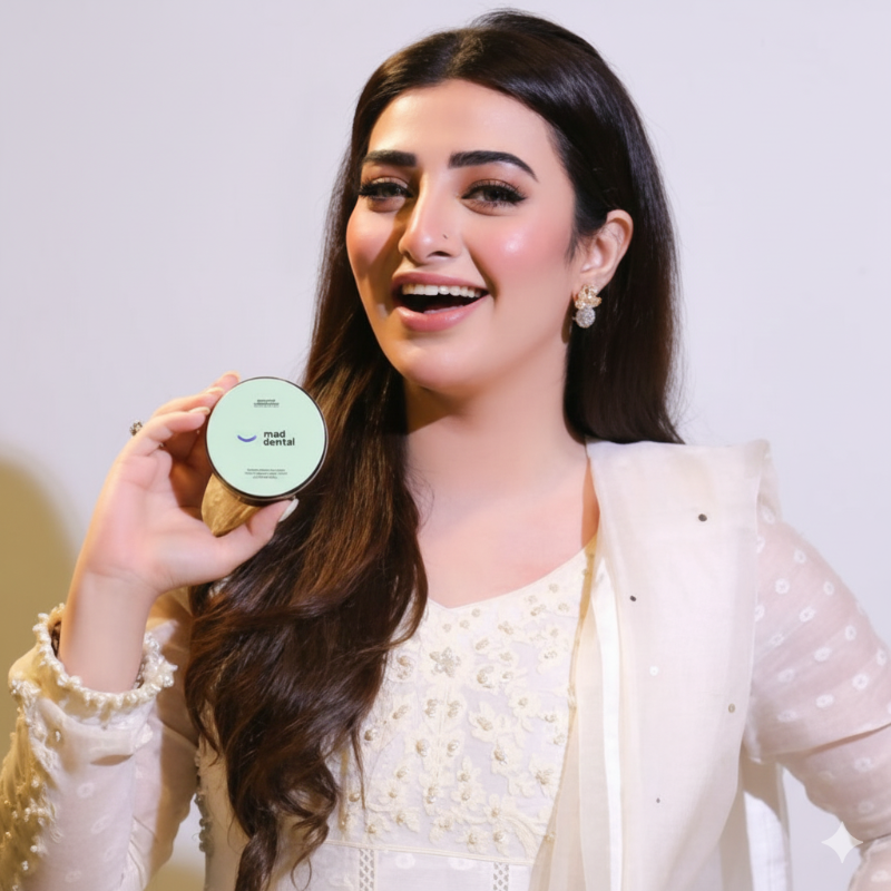 Mad Dental Care Teeth Whitening Powder | Enamel-Safe Natural Formula – BlendMartShop