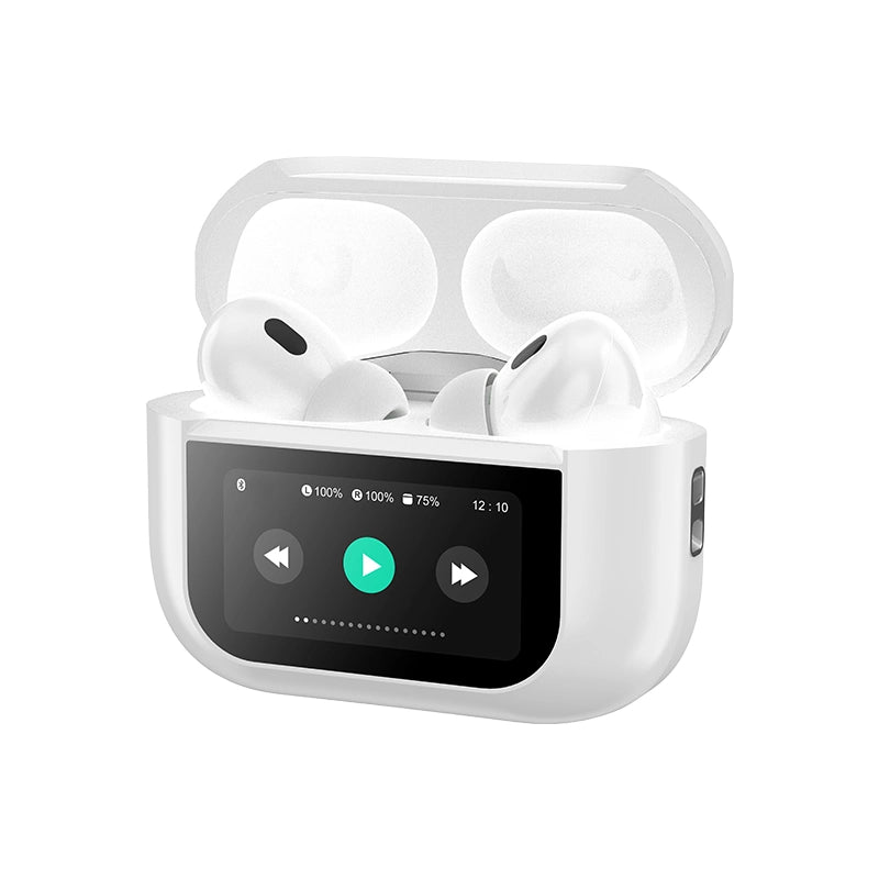 A9 Pro AirPods Style Earbuds with ANC/ENC | Premium Wireless Bluetooth Earbuds