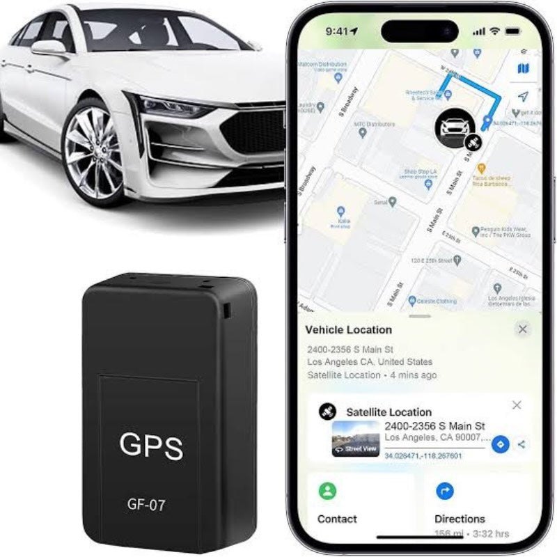Mini Magnetic GPS Tracker with Real-Time Location, Voice Monitoring & Route Recording | Asset & Vehicle Tracker – BlendMartShop