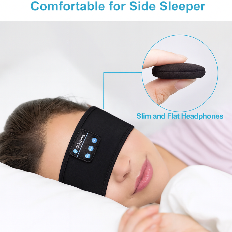 Wireless Bluetooth Headband Headphones for Sleep, Sports & Running | Hands-Free Calling