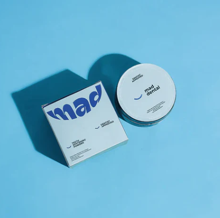 Mad Dental Care Teeth Whitening Powder | Enamel-Safe Natural Formula – BlendMartShop